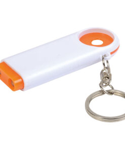 Porta-chiavi con luce e gettone