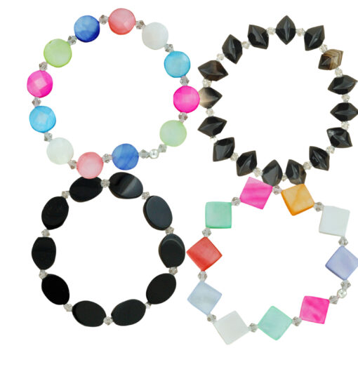 Bracciale madreperla swarovski