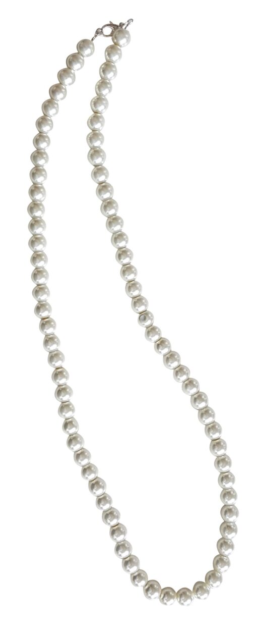 Collana perle 8 mm