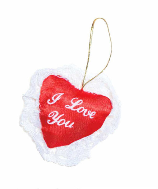 Mini cuore stoffa