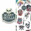Tatuaggio per bambini Temporaneo - Tattoo Scary Skulls
