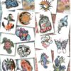 Tatuaggio Temporaneo per bambini - Tattoo Tribal Black Ink