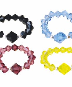 Anello con elementi Swarovski