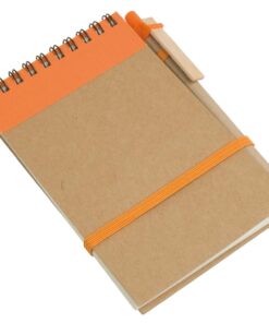 Block Notes in cartone con penna