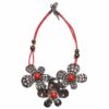 Collana a tre fiori