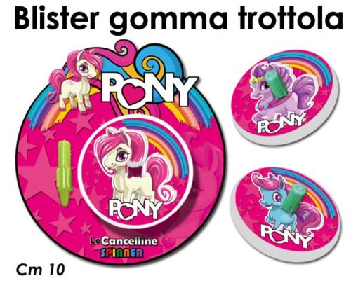 Gommina trottola Pony
