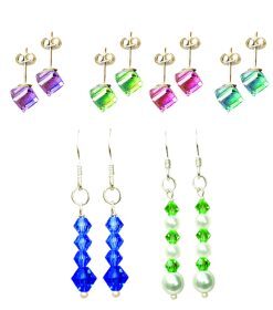 Orecchini Swarovski e Argento
