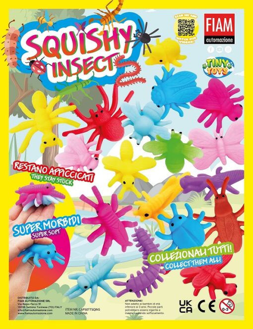 Palline con sorpresa Ø 50 mm |  Squishy Insect